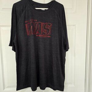 Washington Commanders Men's NFL Team Apparel Brand T-Shirt Gray Sz 2XL‎ NWOT